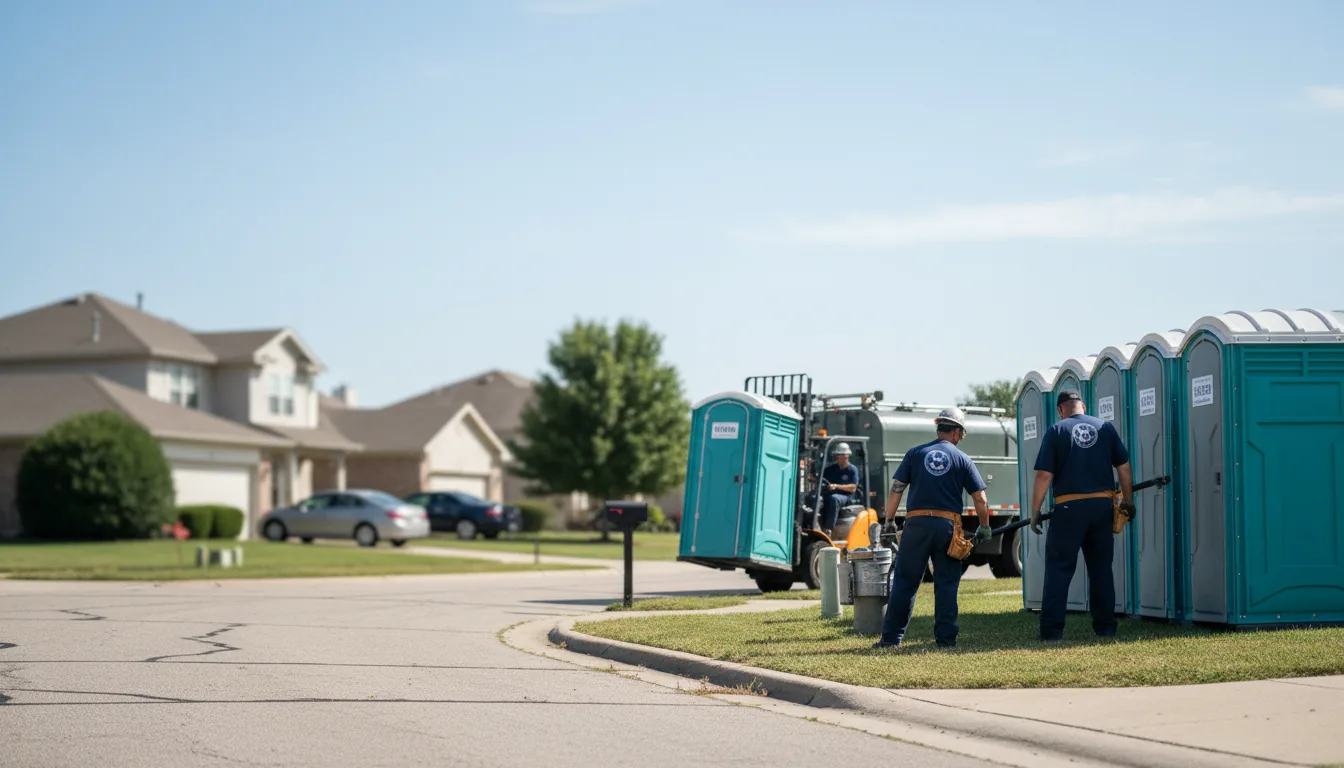 Porta Potty Rental in Council Bluffs, IA near me